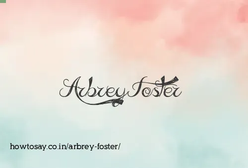 Arbrey Foster