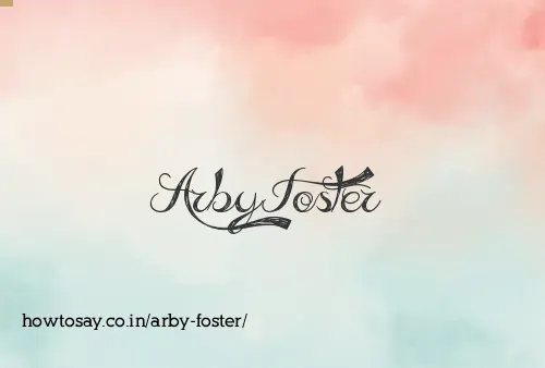 Arby Foster