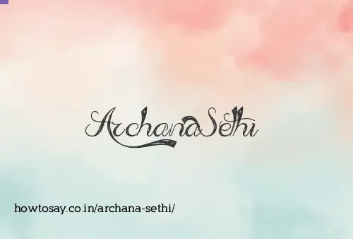 Archana Sethi