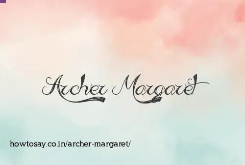 Archer Margaret