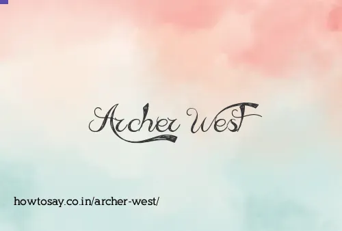 Archer West