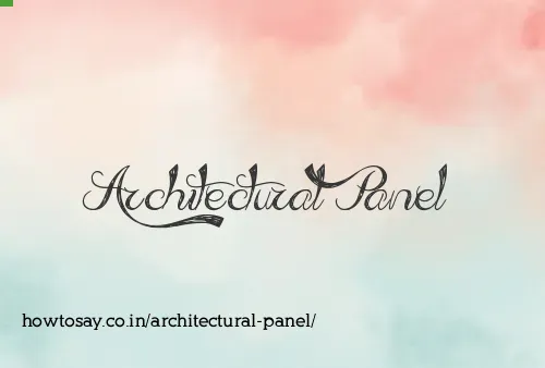 Architectural Panel