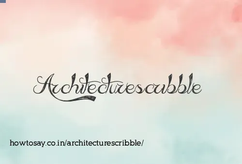 Architecturescribble