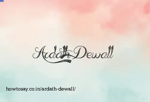 Ardath Dewall