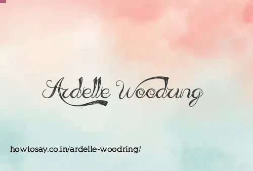 Ardelle Woodring