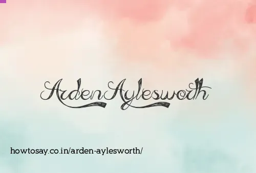 Arden Aylesworth