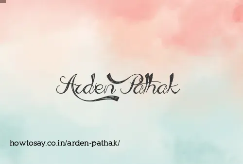 Arden Pathak