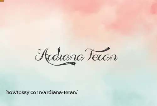 Ardiana Teran