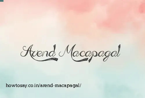 Arend Macapagal