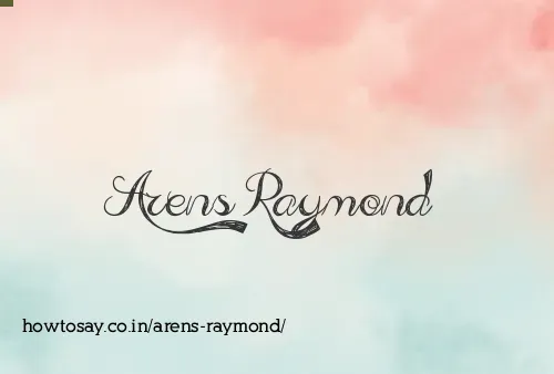 Arens Raymond