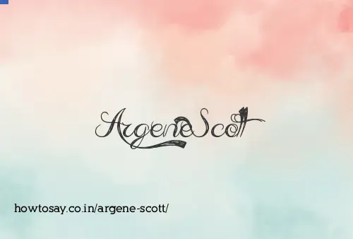 Argene Scott