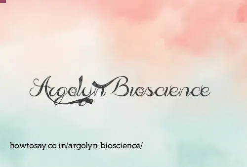 Argolyn Bioscience