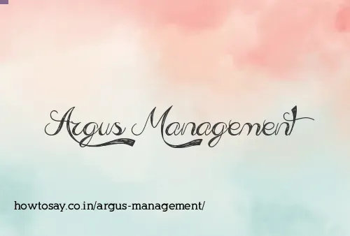 Argus Management