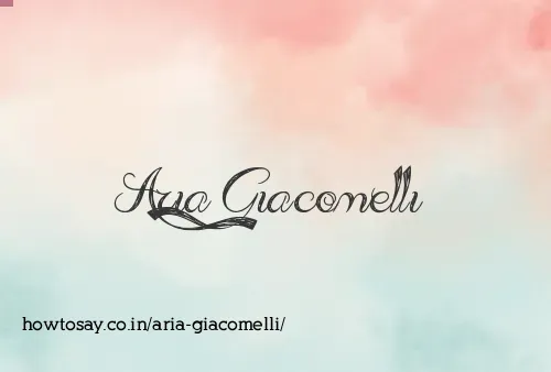 Aria Giacomelli