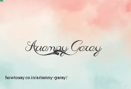 Ariamny Garay