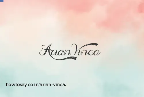 Arian Vinca