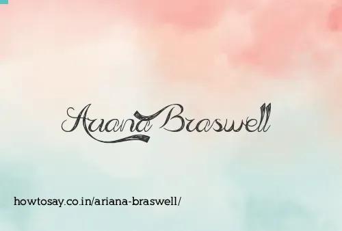 Ariana Braswell