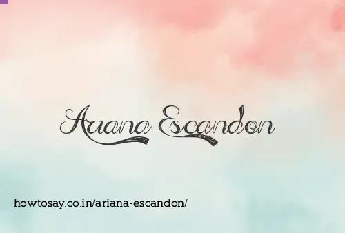 Ariana Escandon