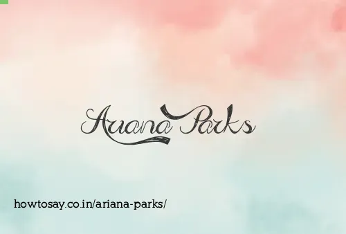 Ariana Parks