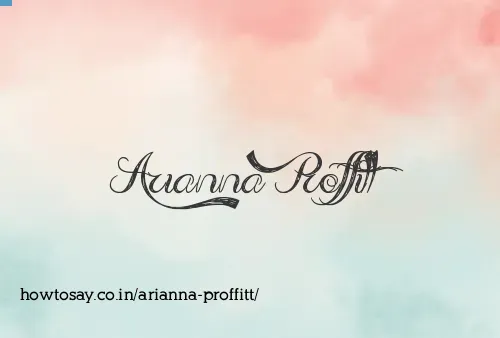 Arianna Proffitt