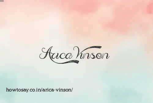 Arica Vinson
