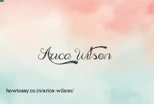 Arica Wilson