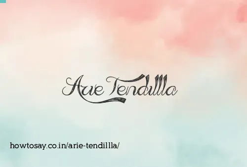 Arie Tendillla