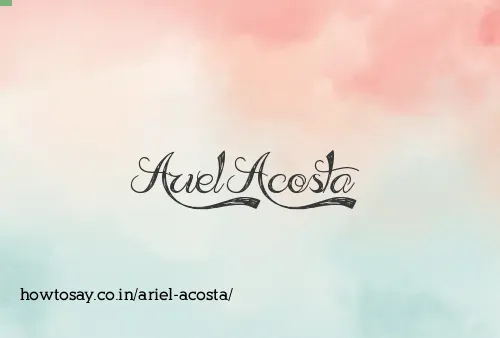 Ariel Acosta