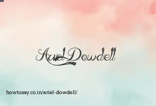 Ariel Dowdell