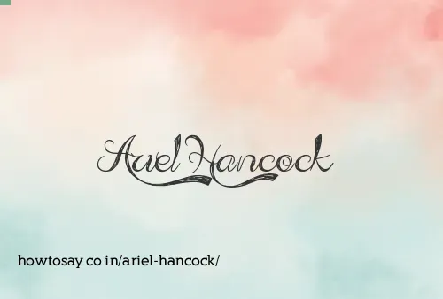 Ariel Hancock
