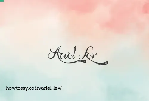 Ariel Lev