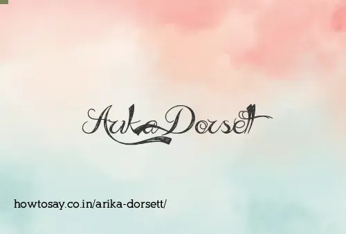 Arika Dorsett