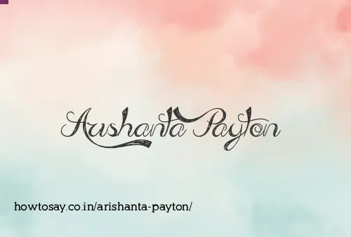 Arishanta Payton