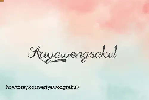 Ariyawongsakul