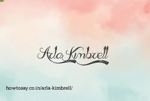 Arla Kimbrell
