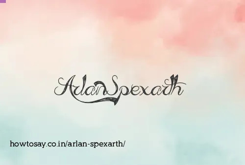 Arlan Spexarth