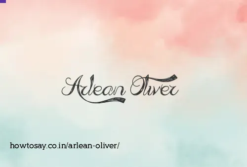 Arlean Oliver