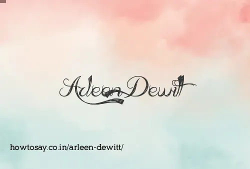 Arleen Dewitt