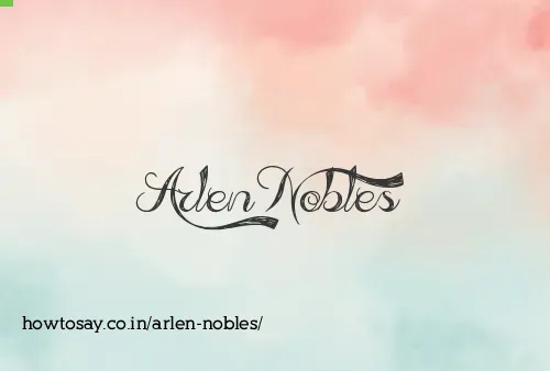Arlen Nobles