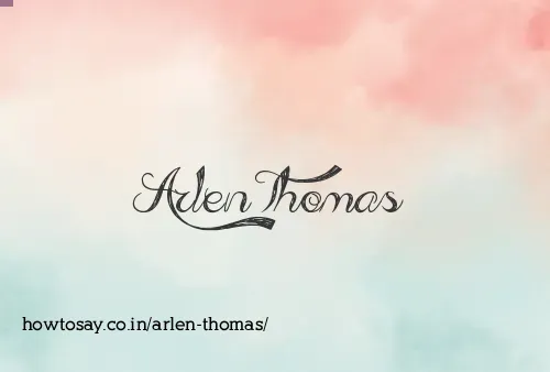 Arlen Thomas