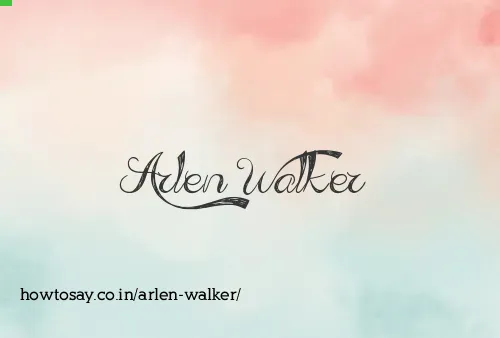 Arlen Walker
