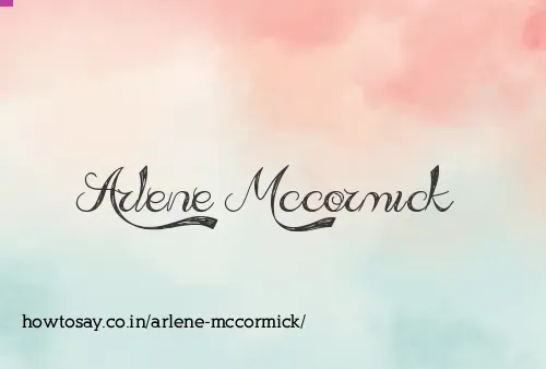 Arlene Mccormick