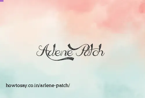 Arlene Patch