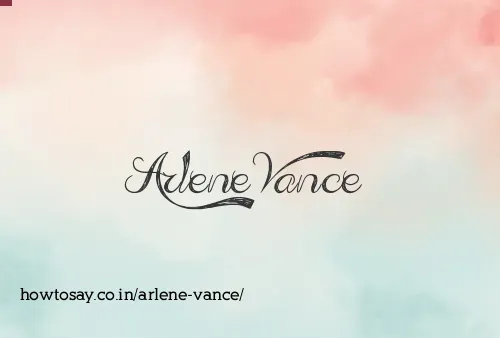 Arlene Vance