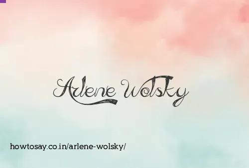 Arlene Wolsky