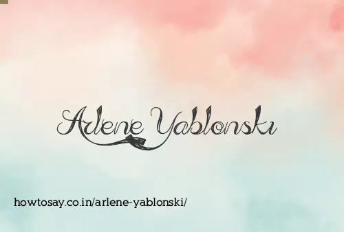 Arlene Yablonski