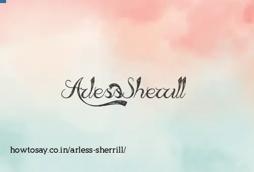 Arless Sherrill