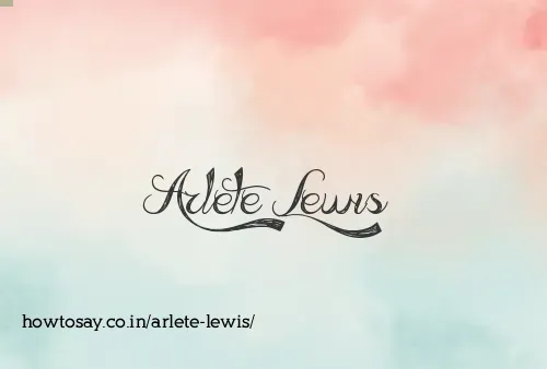Arlete Lewis