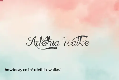 Arlethia Walke