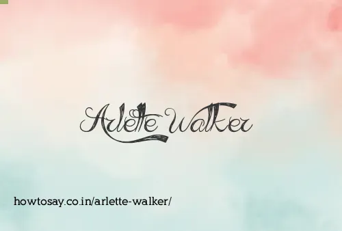 Arlette Walker